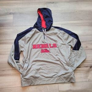 Gen2 Ole Miss Rebels quarterzip hoodie